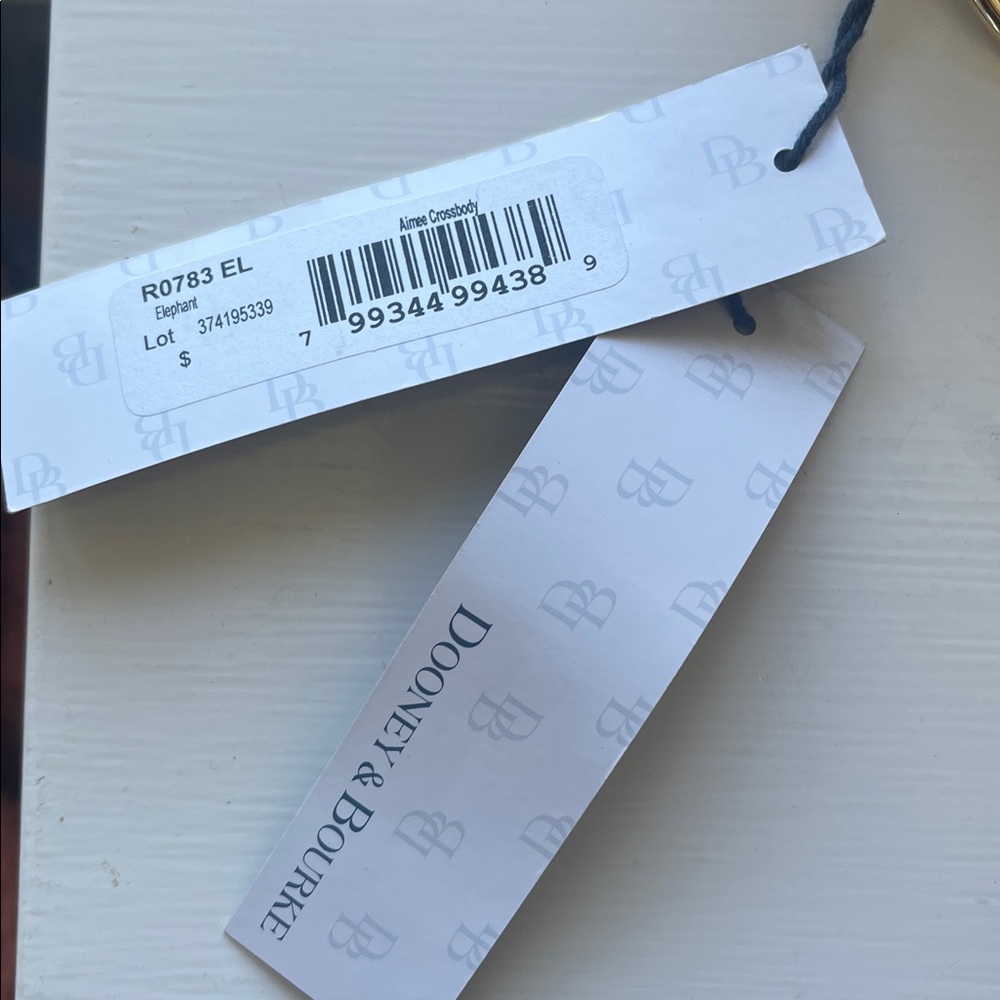 NWT Dooney & Bourke Aimee Crossbody in Elephant - Picture 3 of 8